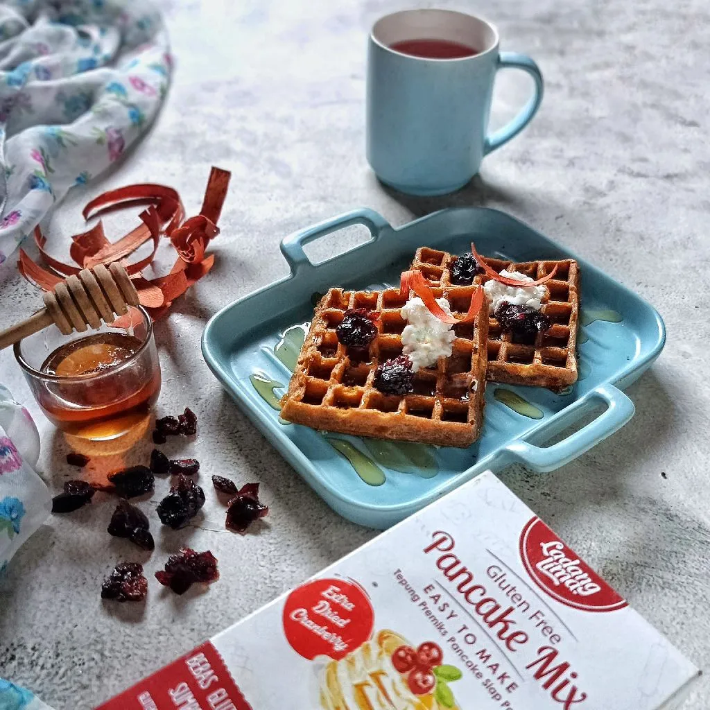 Wafel Secang Lembut Tanpa Gluten