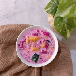 Es Buah Naga Jelly Creamy