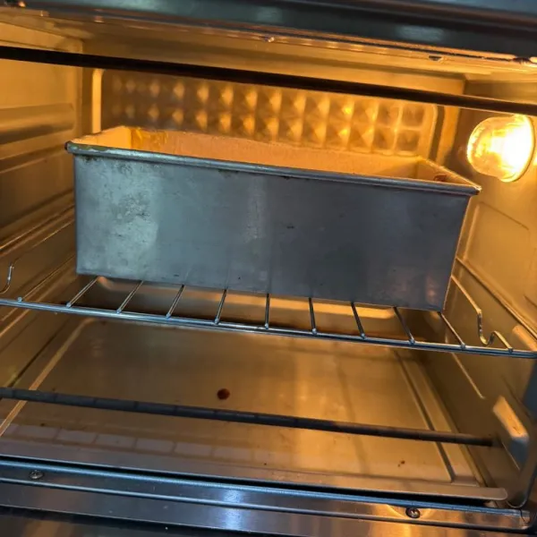 Panggang dengan suhu 165 C selama 45 menit