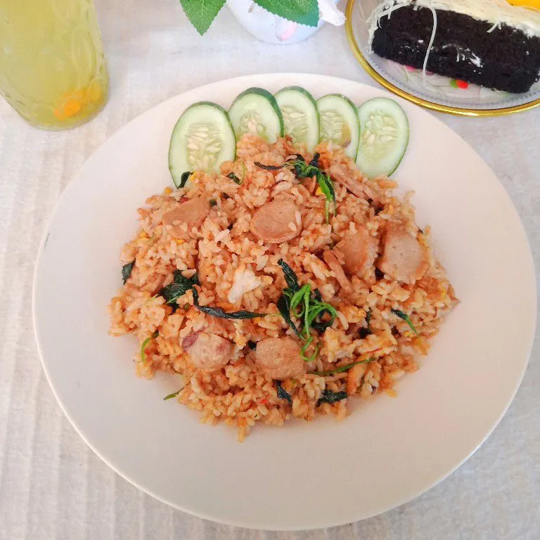 Nasi Goreng Bayam