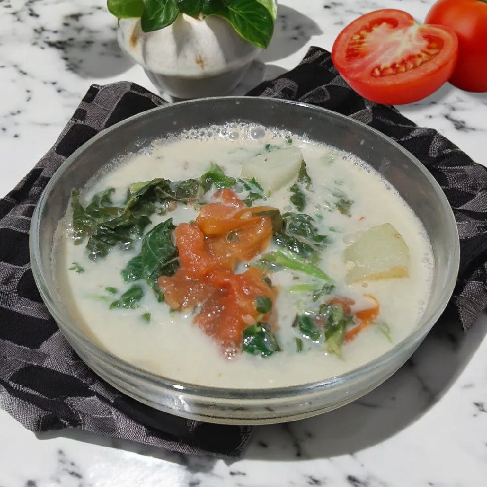 Bobor Bayam Labu Siam