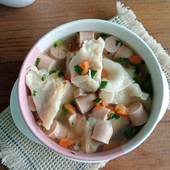 Sup Dumpling Sosis