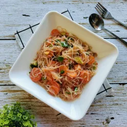 Tumis Wortel Bihun Pedas