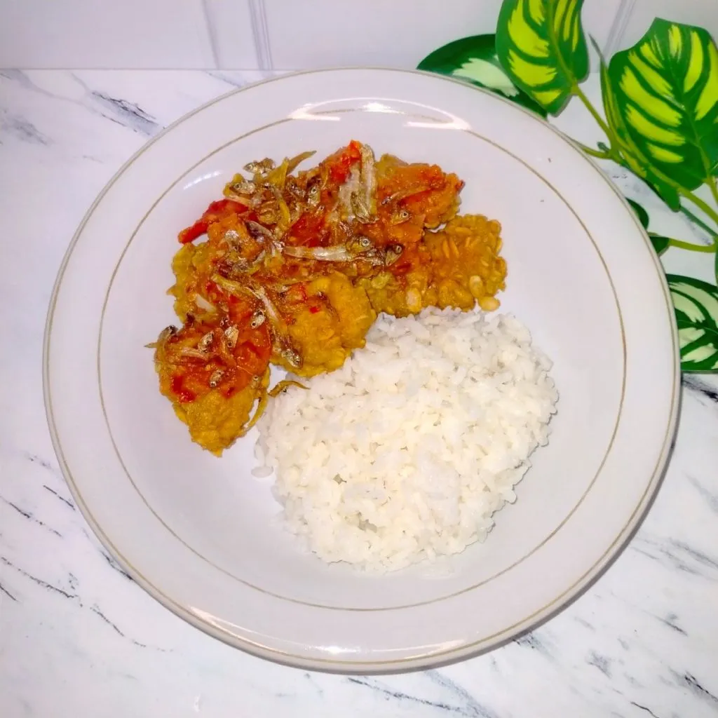 Tempe Bumbu Sambal Teri