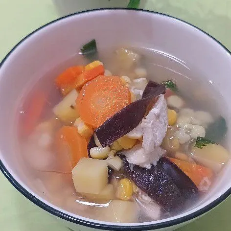 Sop ayam sayur