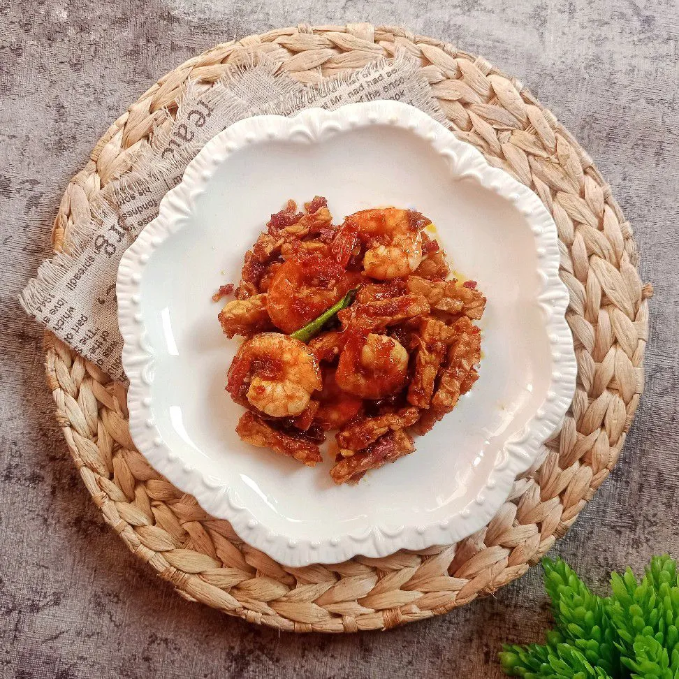 Balado Tempe Udang