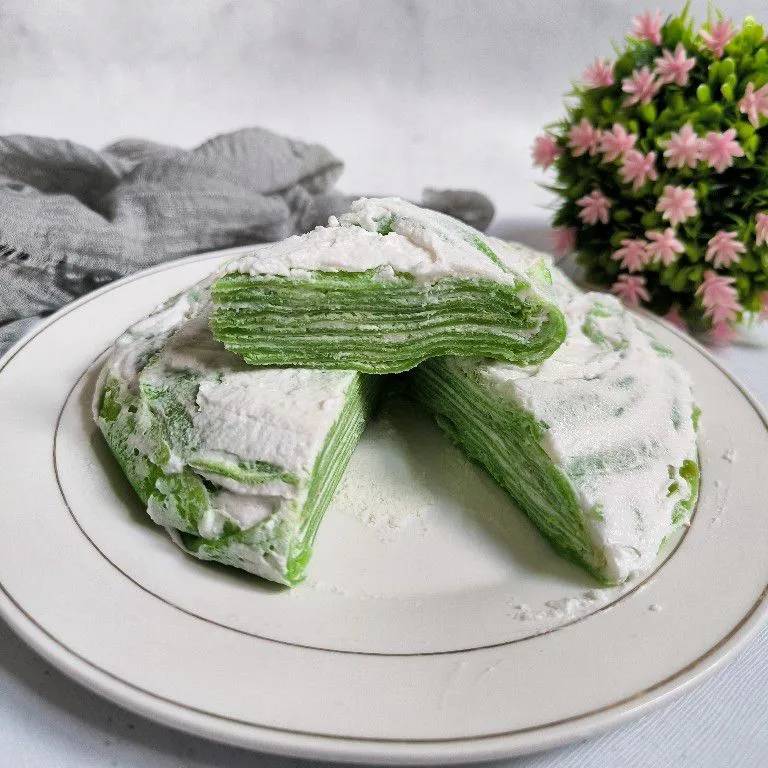 Pandan Mille Crepe