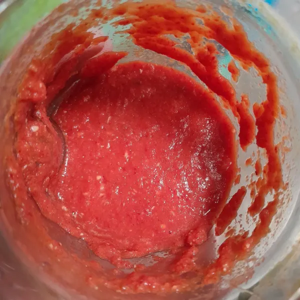 Blender halus semua bumbu halus merah