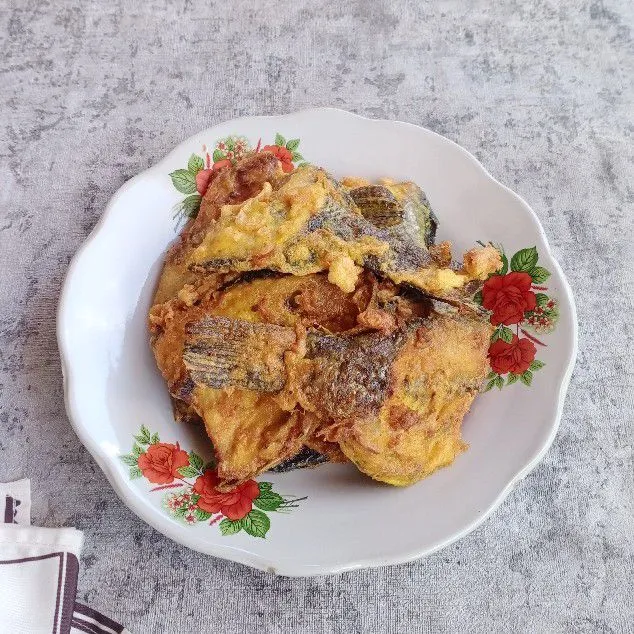 Nila Goreng Balut Telur