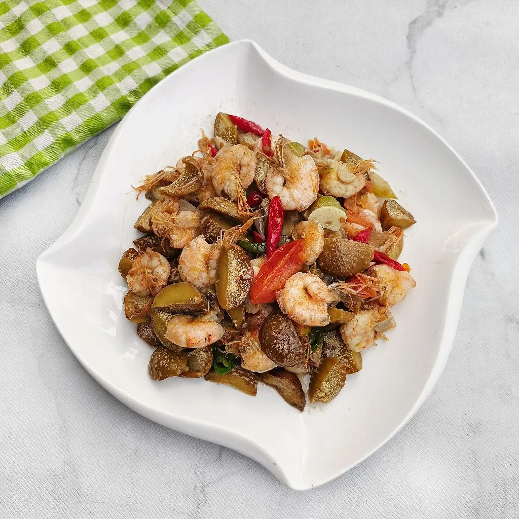 Tumis Udang Jengkol