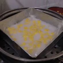 Kukus selama 7 menit.