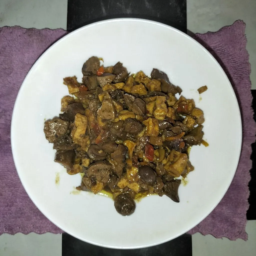 Tahu & Ati Ampela Kecap