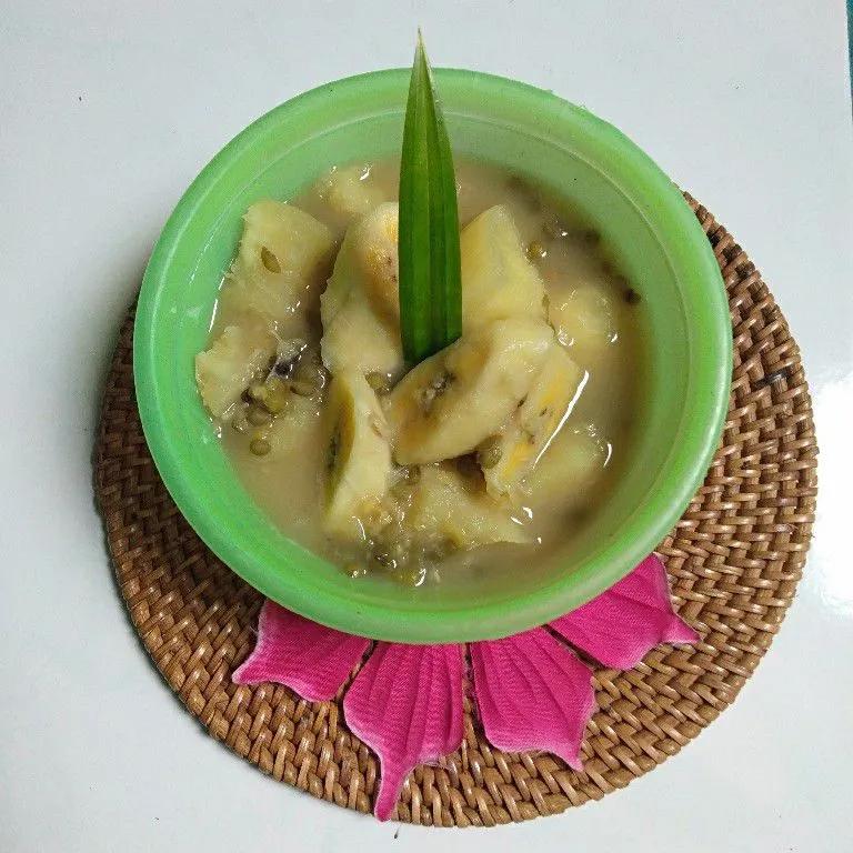 Kolak Kacang Hijau,Singkong,Pisang