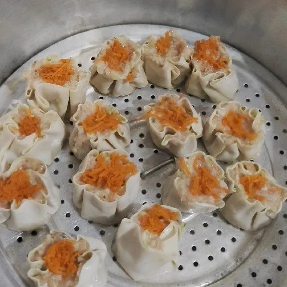Kukus dimsum selama 30 menit