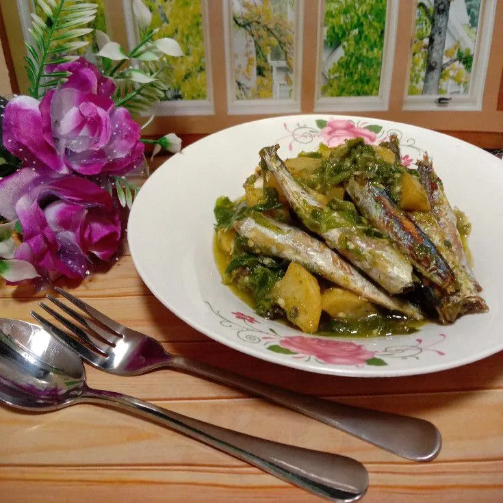 Ikan Asin Kentang Cabe Ijo