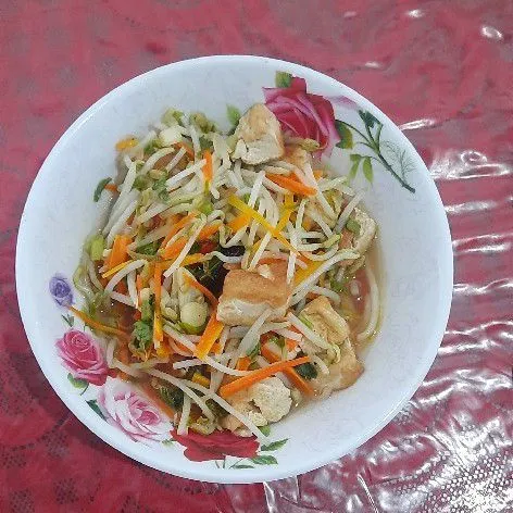 Tumis Tauge dan Tahu