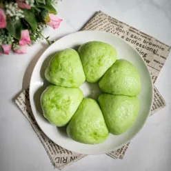 Roti Sobek Pandan Kukus