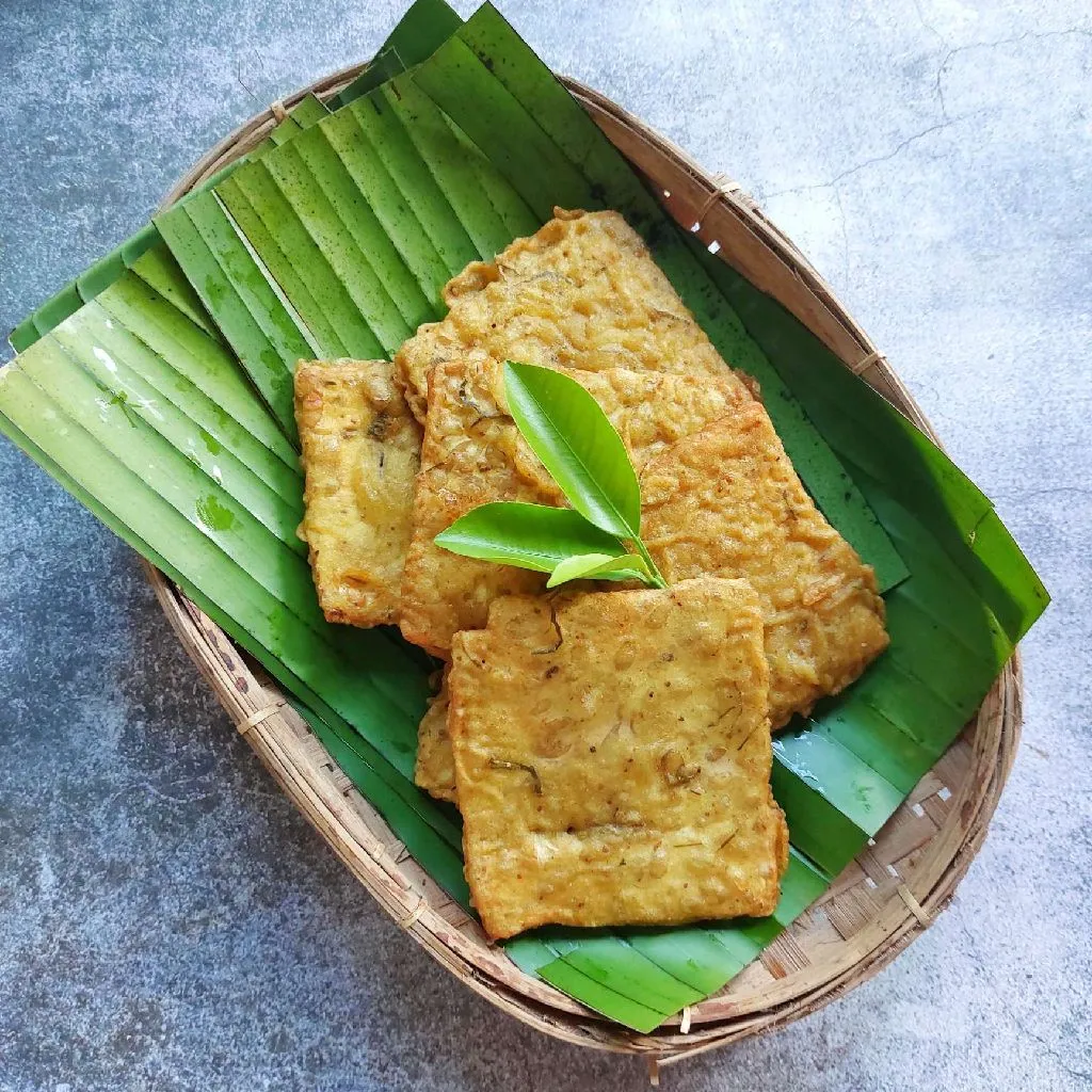 Tempe Goreng Daun Jeruk