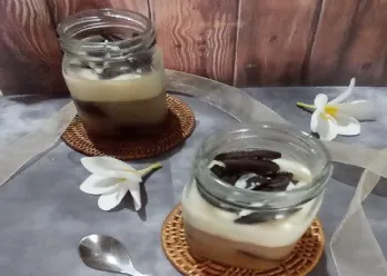 Pudding Kopi Oreo