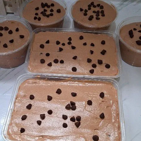 Ice Cream Chocolate Cuma 3 Bahan