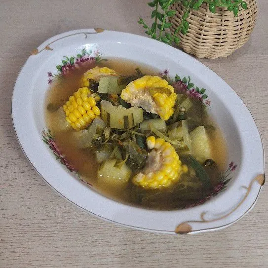 Pindahkan ke mangkuk saji, dan siap untuk dihidangkan