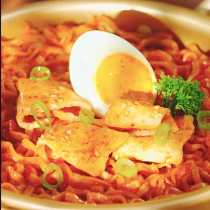 Indomie K-Rose siap disajikan