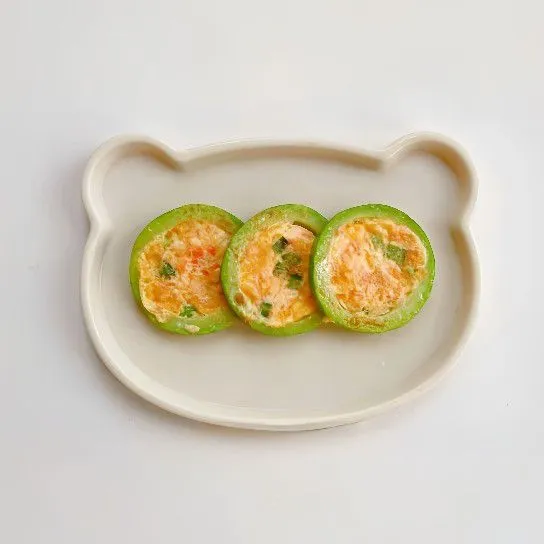 Zucchini Rings Salmon Filling