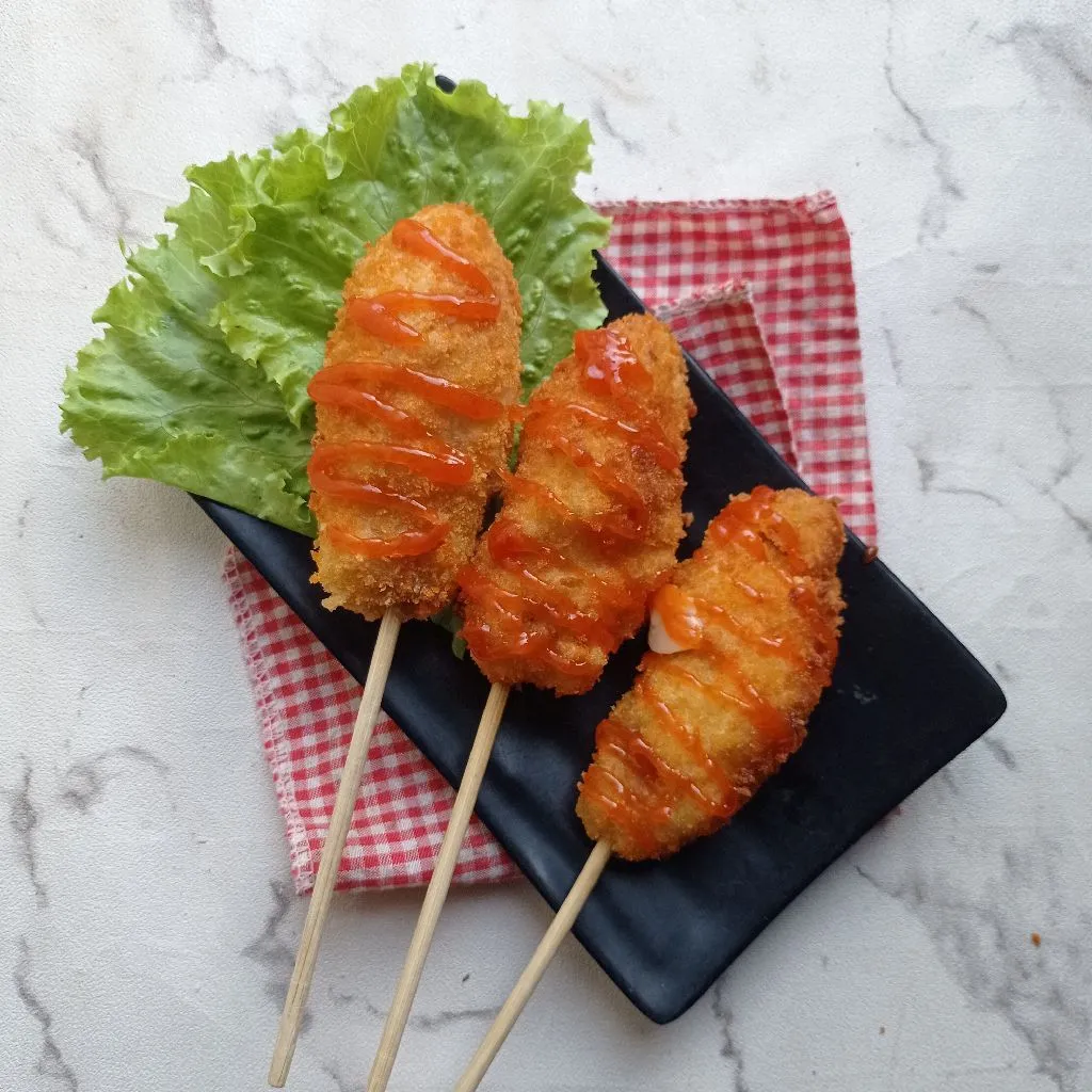 Corndog sosis mix mozarella