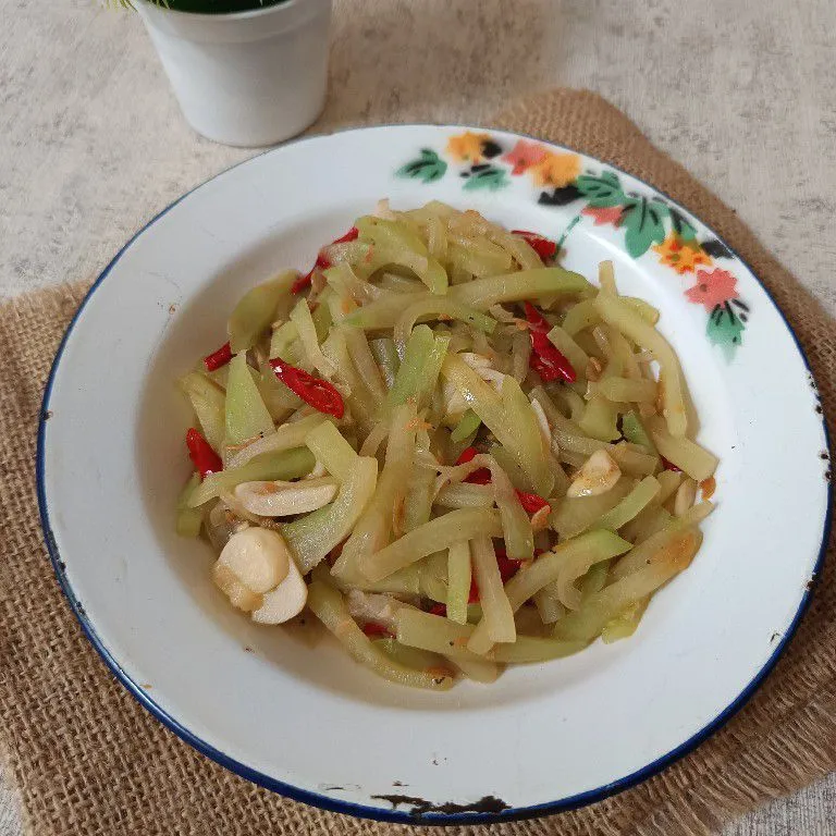 Tumis Labu Ebi