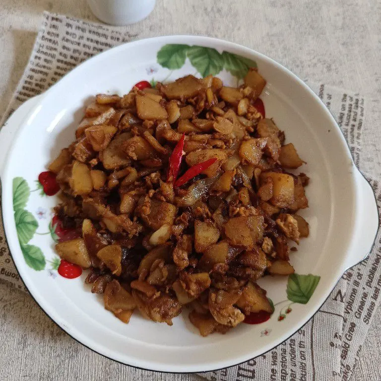 Oseng Kentang Kecap