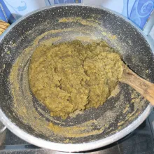 Masak hingga kalis dan air menyusut.