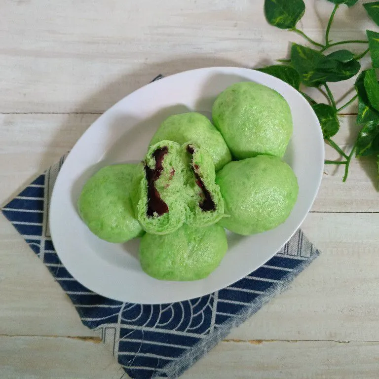 Bakpao Pandan Bluberi