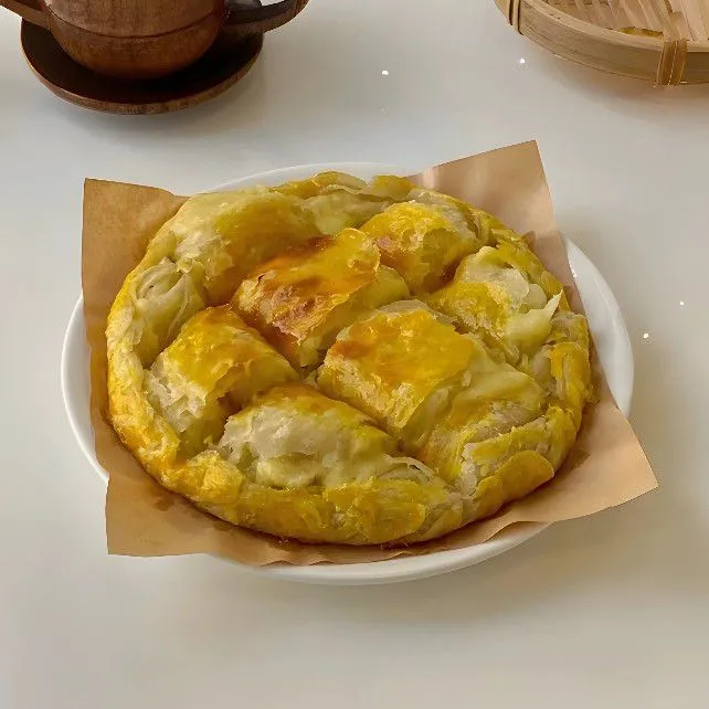Golden Mashed Potato Pie