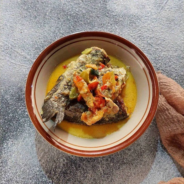 Ikan Gabus Kuah Santan