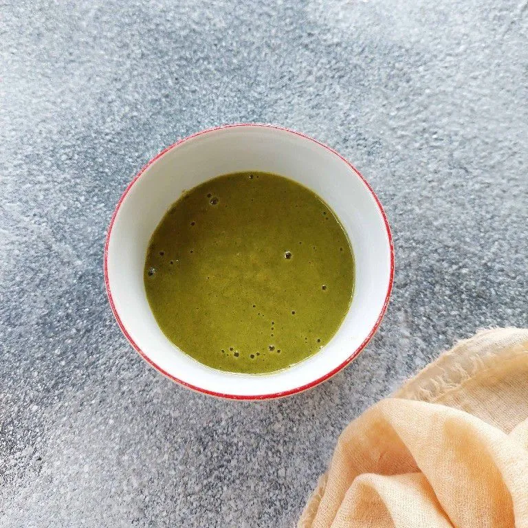 Pure Kentang Hati Ayam & Bayam