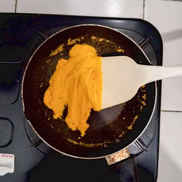 tumis bubu halus sampai harum dan matang