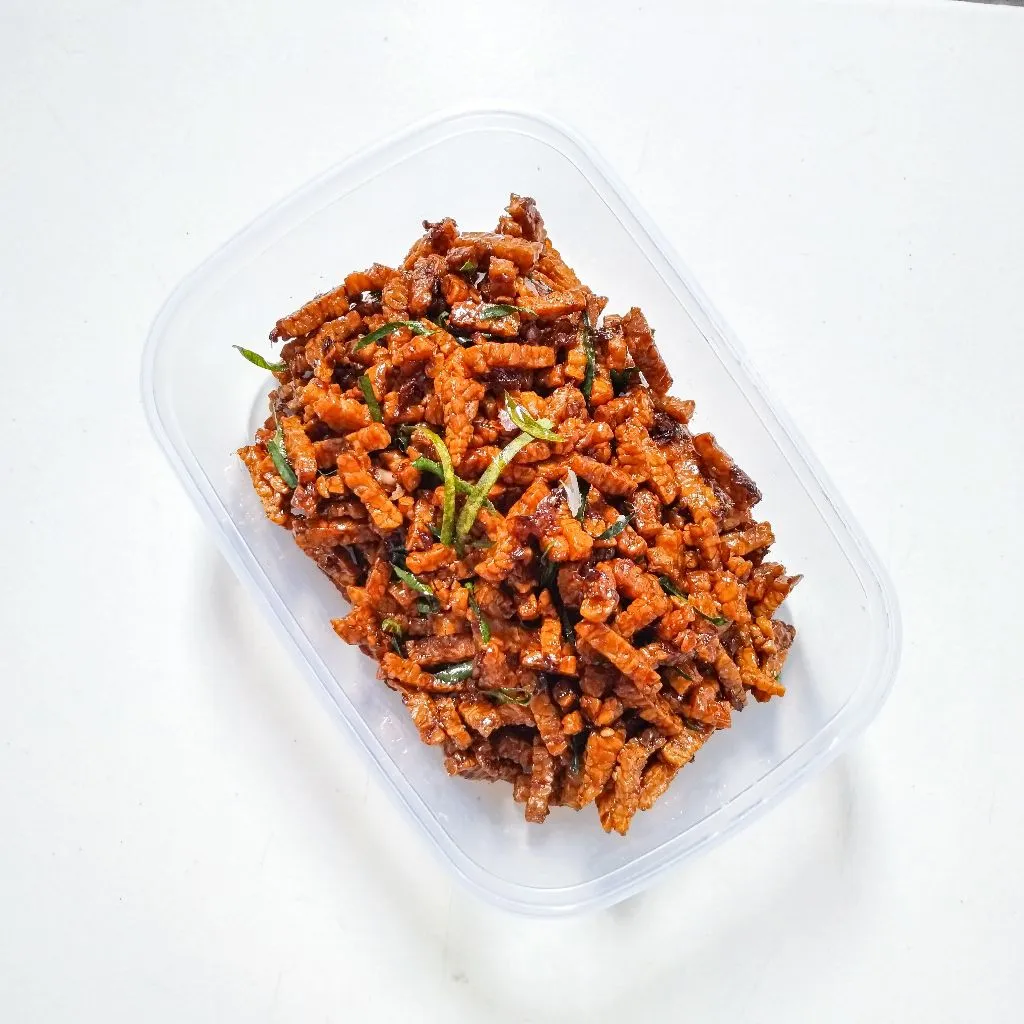 Tempe Orek Daun Jeruk