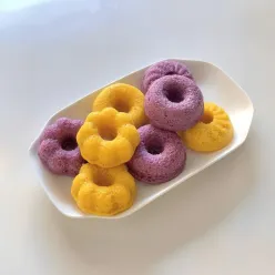 Rainbow Mini Donuts