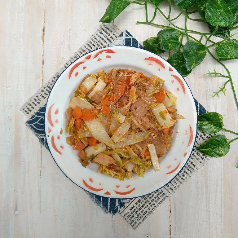 Sawi Putih Ayam Saus Teriyaki