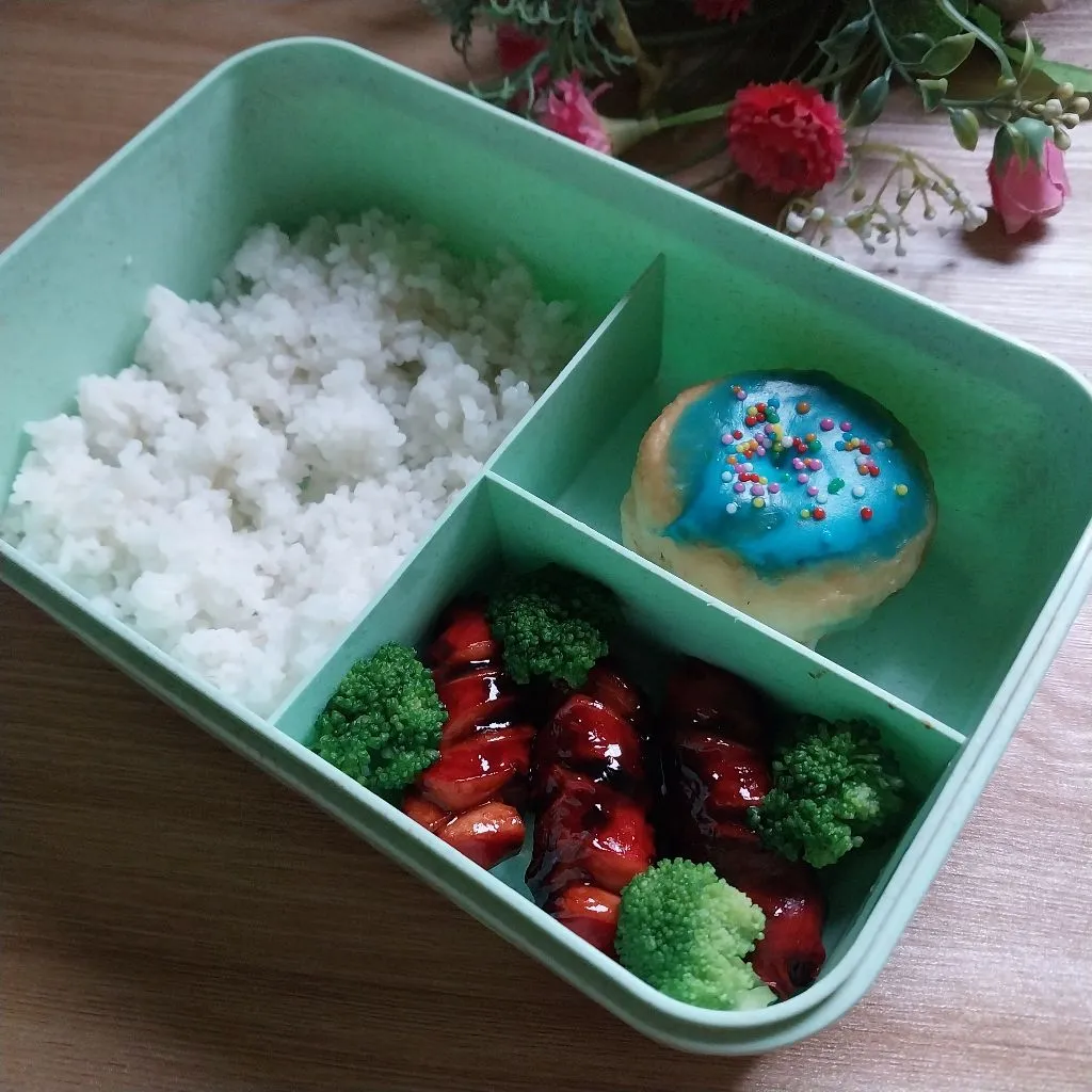 Bekal Nasi Sosis Panggang