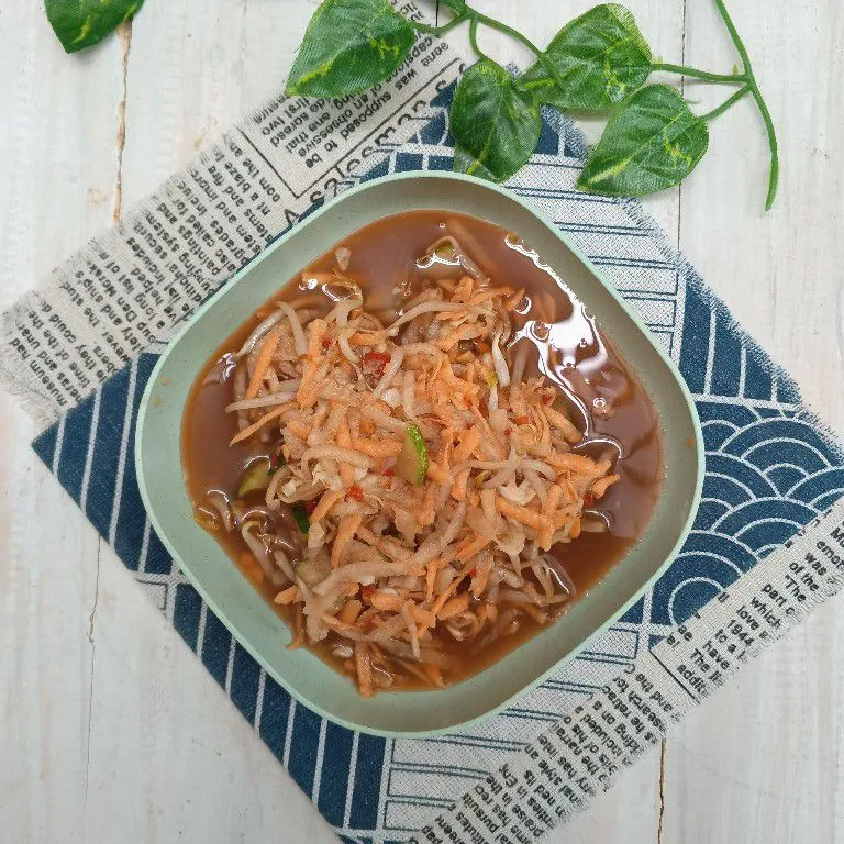 Rujak Sayur Ubi Serut