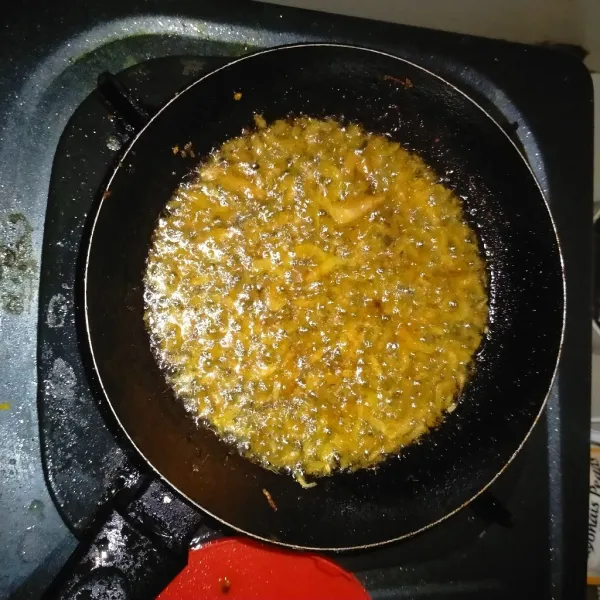 Goreng hingga kering