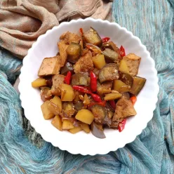 Tumis Terong Kentang Tahu #ResepSehat7Hari