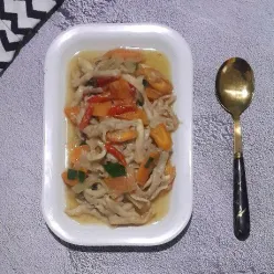 Tumis Jamur Wortel