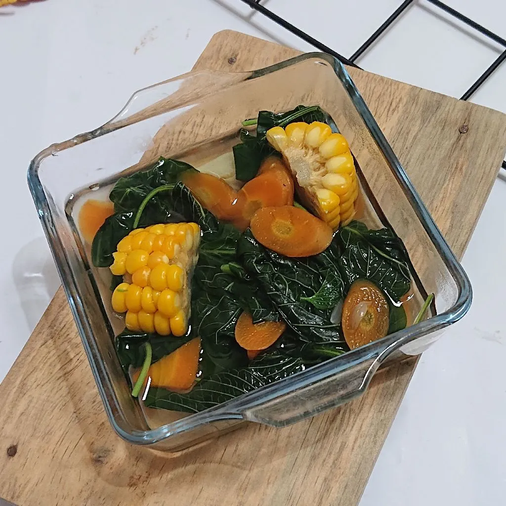 Sayur Bening Bayam Jagung Wortel #ResepSehat7Hari
