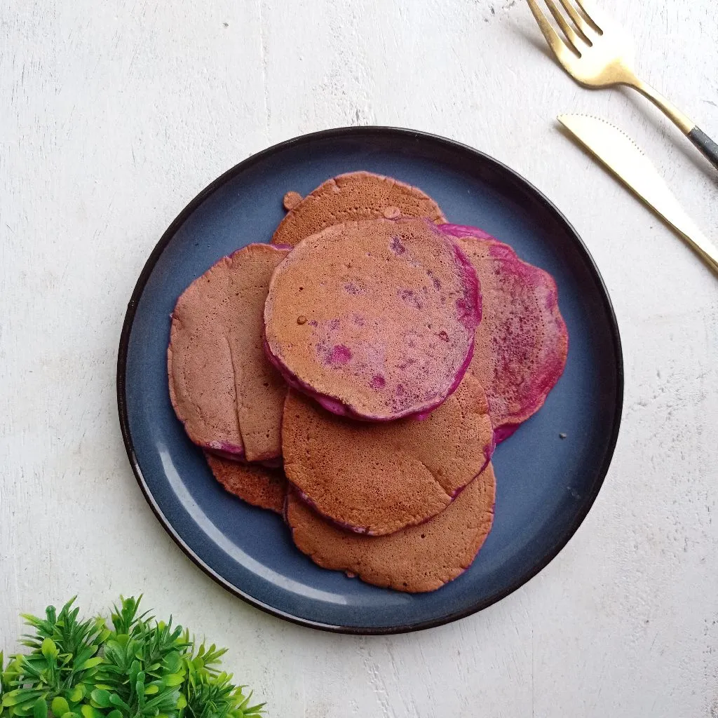 Dragon Fruit Pancake #LoveinEveryBite