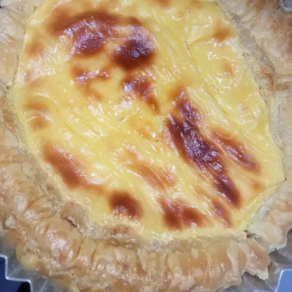 Setelah pastry matang, tunggu suhu ruang.