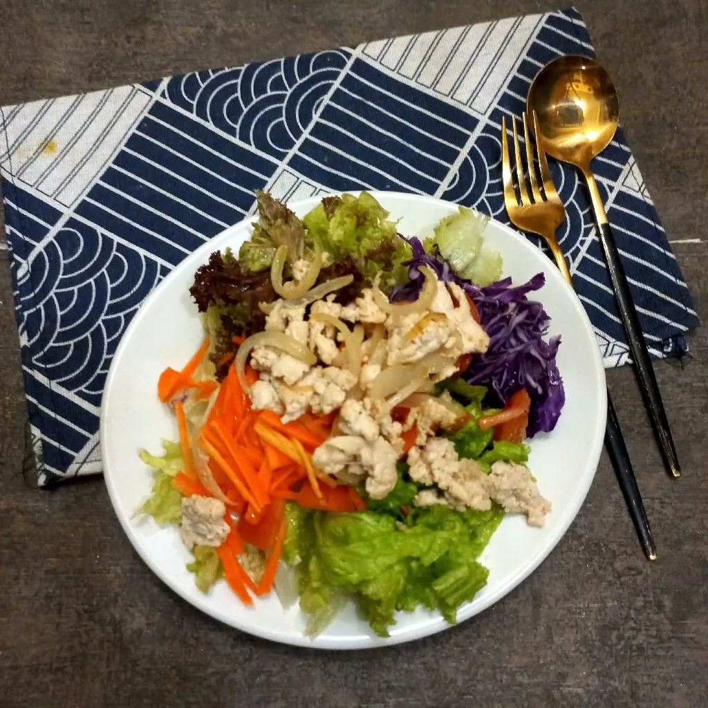 Salad Sayur Ayam