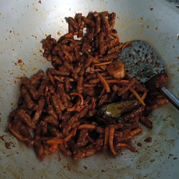 Masak sampai matang lalu angkat.