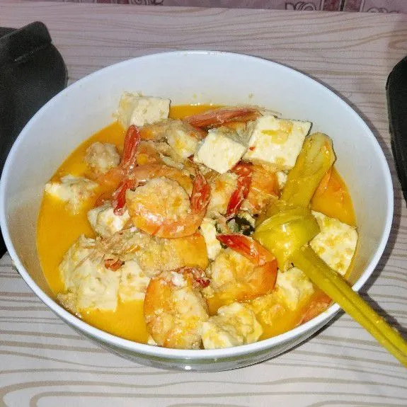 Udang Kuah Santan Rempah